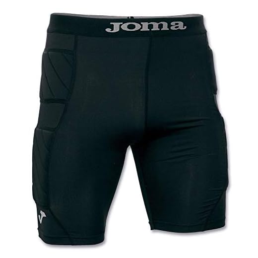 Joma Shorts Protec Torwart schwarz Innenhose Herren, Herren, 100010, Schwarz, S-M