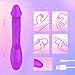 2025 New Rabbit Ears Toy Set 10 Powerful Modes Adult Tool for Women Today Silent Portable Gifts Handheld Waterproof Rechargeable Soft Accessories Machine Tool Set, M25100803 (Light Purple)
