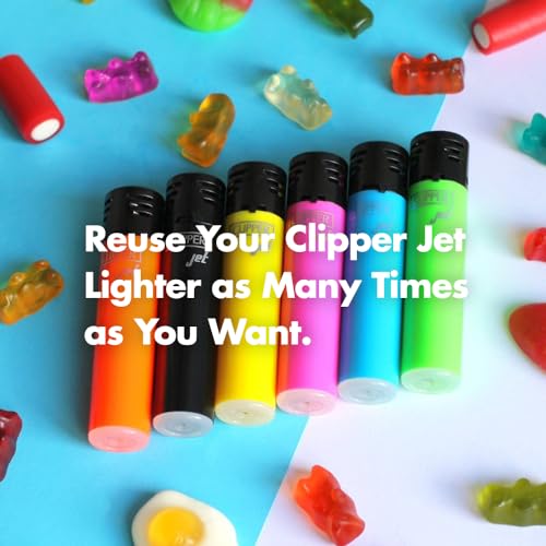 Clipper Jet Flame Refillable Lighter 48 Pack miniatura 5