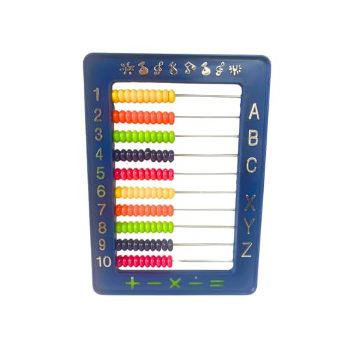 Ábaco Escolar 18x14 Versátil e Educativo Base Estável Design Durável Cores Contrastantes