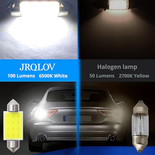 Lámpara LED Festoon 12SMD 39mm Blanco Interior Paquete x10 miniatura 2