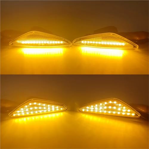 Intermitente secuencial para eliminar fallos de visibilidad en X5 E70 X6 E71 intermitentes LED 4