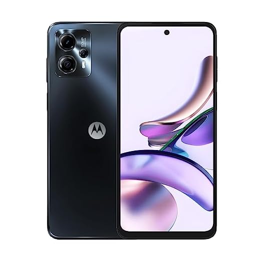 Motorola Moto G13 4G LTE 128 GB + 4 GB desbloqueado global (apenas Tmobile/Metro/Mint/Tello EUA) Câmera tripla de 50 MP + (Pacote de carregador rápido de carro) (cinza Oxford)