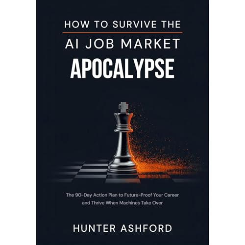 How to Survive the AI Job Market Apocalypse Audiolibro Por Hunter Ashford arte de portada