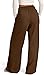 TEOPTKY Women's Wide Leg Sweatpants, Women's Drawstring Waist Wide-Leg Sports Trousers, Loose Sweatpants with Pockets (Dark Gray,Large)