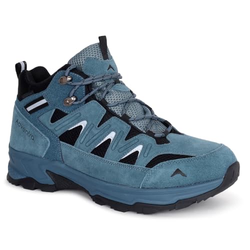 Image of Waterproof Hiking Shoes | Mid Ankle | Ultra-Grip Outsole | Synthetic Suede Upper | ET1118