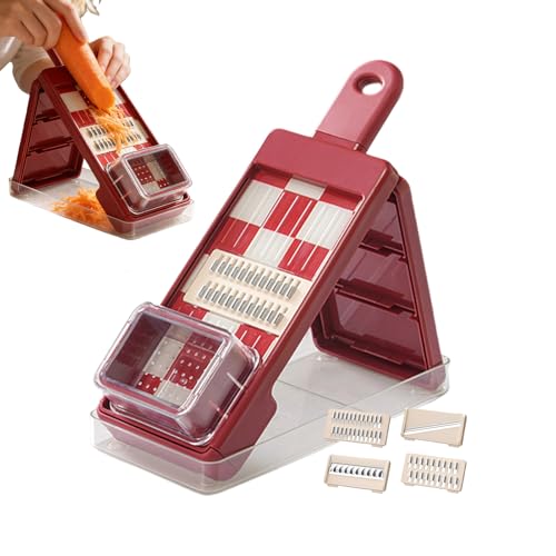 Jinyilwn ��؃X���C�T�[ - 4-in-1 �H�i �V�����b�_�[ �X���C�T�[ - �ƒ�p�l�Q���낵�� - �ƒ�p�E�Ɩ��p �T���_ ��� �t���[�c �`�[�Y �ʂ˂� �|�e�g �l�Q �ɂ�ɂ� �ɍœK