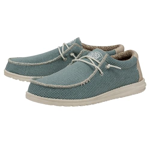 Image of HEYDUDE Men's Wally Stitch | Men's Loafers | Men's Slip On Shoes | Comfortable & Light-Weight