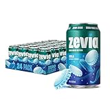 Zevia Zero Calorie Soda, Cola, Naturally Sweetened, (Pack of 24)