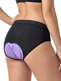 ARSUXEO Women's 4D Padded Bike Underwear Cycling Shorts Briefs L