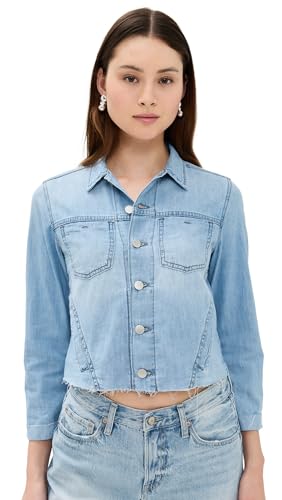 L'AGENCE Women's Janelle Slim Raw Jacket