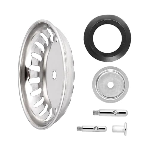 2 Coladores para Fregadero de Cocina en Acero Inoxidable miniatura 5