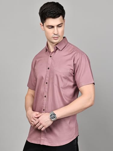 Image of Majestic Man Men's Cotton Slim Fit Shirt