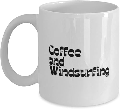 Windsurfing Windsurf Windsurfer 70s 1970s Retro Mug, Gifts, Home Office Decor, Coffee Cup, Unique Gag Idea, Him Her