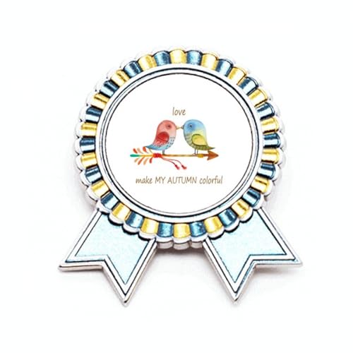Broche oiseaux automne pour sublimer vos manteaux de saison et vestes