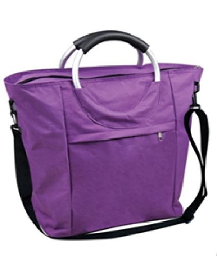 joka international GmbH Shoppertasche in LILA und Aluminiumgriff Tasche mit Umhängegurt 13467 Cover