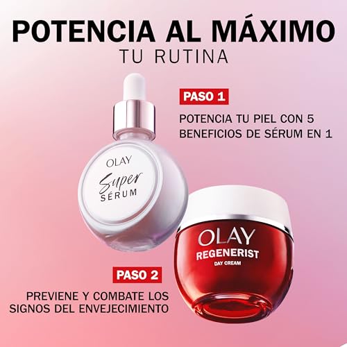 Olay Regenerist Crema Facial de Día. Hidratante Antiarrugas y Reafirmante Activa, con Niacinamida Antienvejecimiento y Péptidos. 50 ml - imagen 8