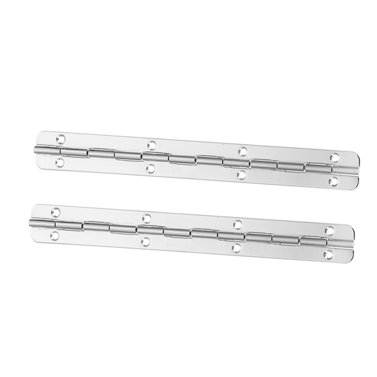 SOLUSTRE 2pcs 180 Hinge Stainless Steel Silver