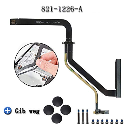 AMZSUPER ERA 821-1226-a - Cable de Repuesto para Disco Duro HDD MacBook Pro 13" A1278 Unibody 2011 922-9771 W2131 sin Soporte