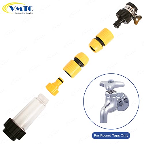 Image of VMTC Water Filter Kit 1 /2 inch for High-Pressure Car Washers: Compatible with Karchre K1-K7, Bosch AQT & Aquatak, Black & Decker, Hubertt, and More