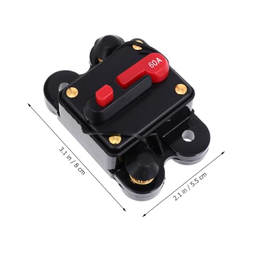 Disyuntor de circuito para coche con fusible reiniciable que protege el sistema de audio 3