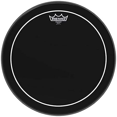 Parche Remo Ebony Pinstripe 18 pulgadas miniatura 1