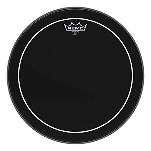 Remo Ebony Pinstripe Tom Head 18 Inches