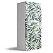 Vinilo Adhesivo Decorativo para Nevera, 60 x 185 cm, Varias Medidas, Impermeable y Resistente, Decoración para Muebles de Cocina, Hojas Verdes en Acuarela, VNL-N026