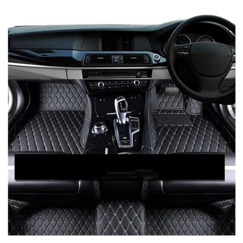 Tapis de sol de voiture anti-saleté en cuir pour Passat B8 GT RHD 2015+