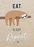  Magnet: Eat. Sleep. Repeat.