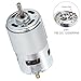 795 DC Motor 12-24V 12000RPM Large Motor with Double Ball Bearing for Power Tools Vacuum Cleaners Fans DIY Toys