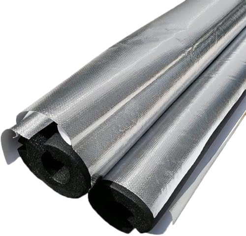 Waterproof Pipe Insulation Wrap for 1.5" to 4" Pipes - High Resilience Foam Covers for Outdoor Use - Water Tube Insulation (0.79" ID) - Energy Efficient, Heat Retention