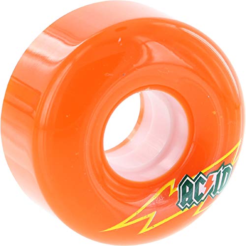 Acid chemical co. skateboard wheels (skaterade orange, 56mm 86a)