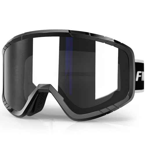 [Findway] スキーゴーグル キッズ スキーゴーグル 大人 スノーゴーグル メンズ スノボ ゴーグル 眼鏡対応 スノーボードゴーグル OTG 広視野 防風/防雪/曇り止め UVカット ヘルメット対応 軽量と耐衝撃