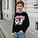 Gzzxiailg Youth Boys Girls 67 Meme Soft T-Shirt Sports Play Undershirt Long Sleeve Fashion Athletic Shirts Soccer Workout Baselayer Basketball Tennis Tops Football Ice Cream