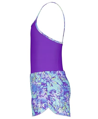 Image of Under Armour Girls' One Piece Swimsuit, UPF 50+ Sun Protection, Quick Drying Bathing Suit