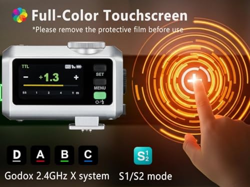 Flash Godox IT30Pro C para Canon, IT30ProC IT30PROC TTL HSS 1/8000s Mini Flash Camera, Compatible con Cámara Canon EOS R RP R5 R6 R3 R7 R8 R10 R100 M3 M5 M6 M50 R5 Mark II R6 Mark II - imagen 4