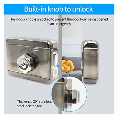 Serrure électrique TTlock Bluetooth IP65 pour sécuriser une porte extérieure sans clé - 3