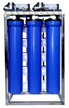 DE Fresh Aqua 100 LPH RO Water Purifier Plant + Double Purification With Stainless Steel Body 100 ltr ro water purifier