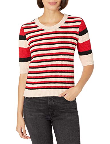 BB Dakota Women's Pull Over Sweater, Raspberry, Medium