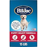 Bil-Jac Puppy Select Dry Dog Food, Fresh Chicken Recipe, 15 lb Bag