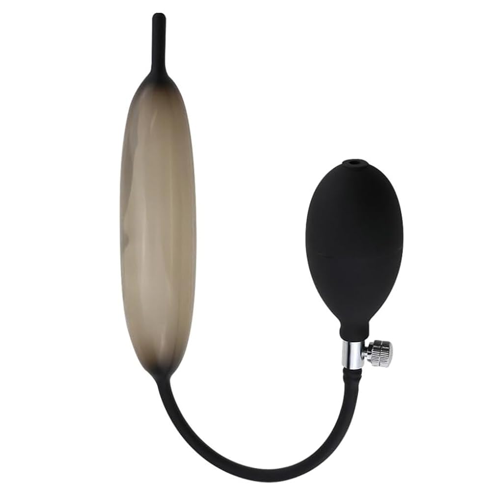 BDSMJOY Dilatatore uretrale gonfiabile in silicone, Uretrale pene plug, Urethra dilators Sextoys Oggetti erotici per uomini, silicone Sonda Dilatatore Pene Plug Dilatatore uretra