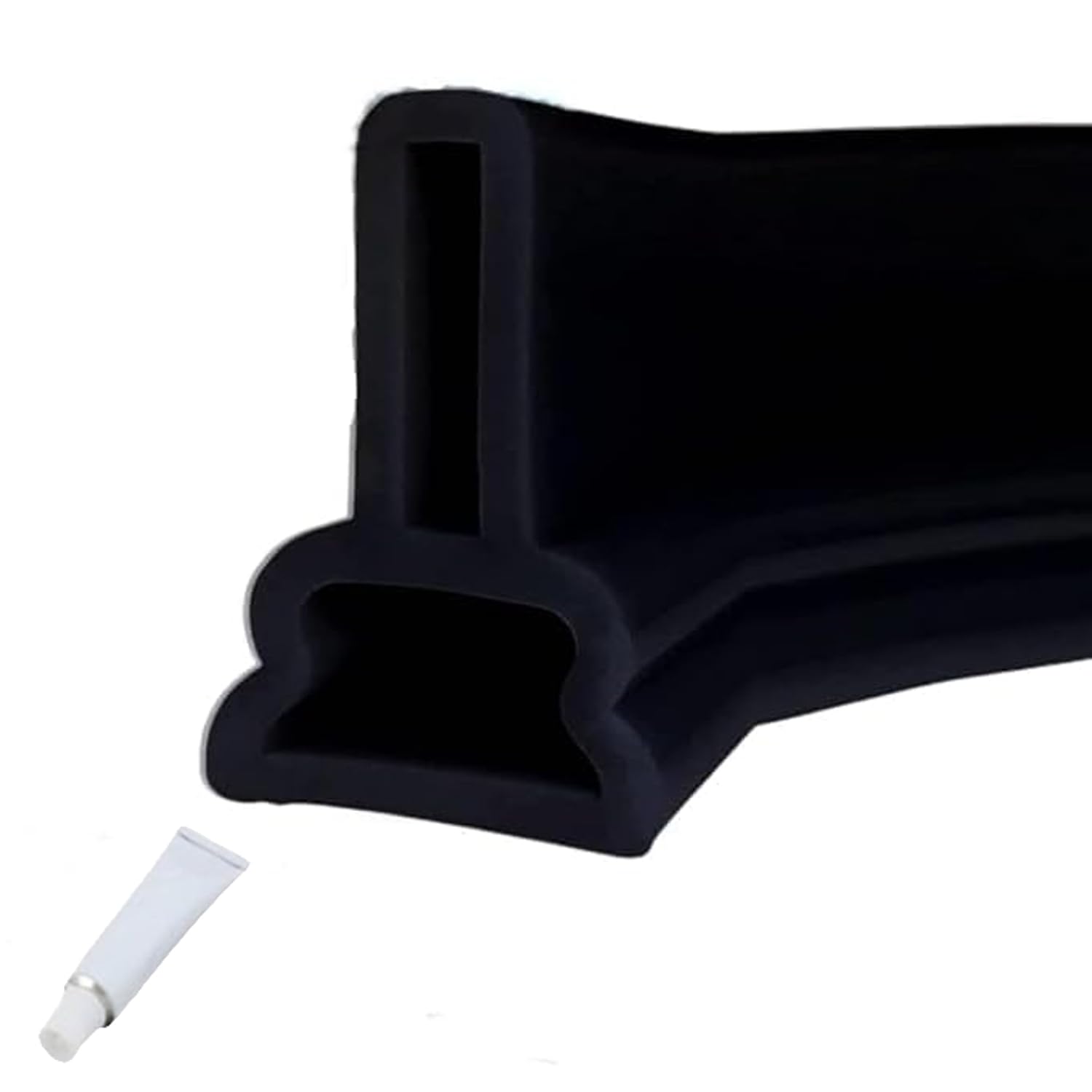 Nasmodo 3 Meter Water Stopper for Bathroom Kitchen Slab Corner Threshold Water Dam Barrier Silicone Strip for Shower Floor Tiles Water Stopper Tapes for Doors with Glue (4.5cm Height, Black) (B0B9JYSNML) Amazon Price History, Amazon Price Tracker