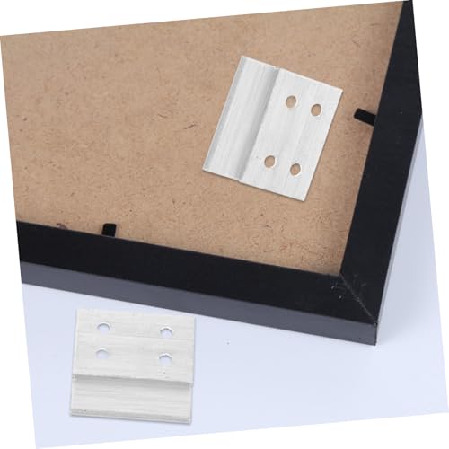 Image of 2pcs French Cleat Picture Hanger Heavy Duty Aluminum Alloy Wall Mounting Hooks for Photos Mirrors