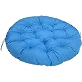 Photo Gallery bindt cuscino per poltrona sospesa, cuscino per altalena sospesa, cuscino da pavimento imbottito per poltrona girevole, cuscino per poltrona in polyrattan per interni ed esterni,light blue,130x130cm Photo Gallery bindt cuscino per poltrona sospesa, cuscino per altalena sospesa, cuscino da pavimento imbottito per poltrona girevole, cuscino per poltrona in polyrattan per interni ed esterni,light blue,130x130cm