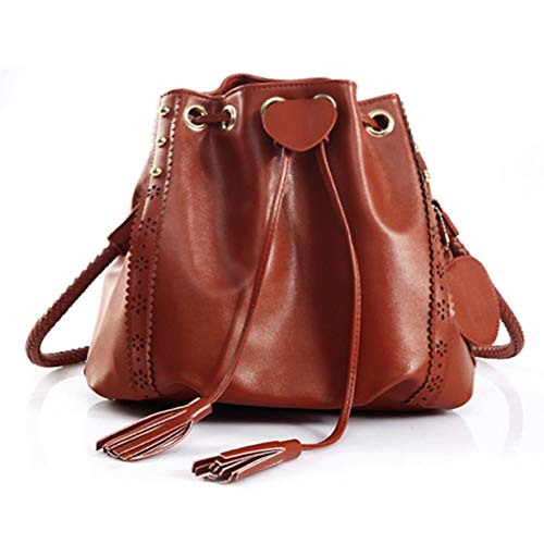 Unitedheart SeÃ±oras de la moda Suave Hermosa Con CordÃ³n Bolso de Hombro Bolsos Cruzados de Cuerpo Bolso de Cuero de LA PU de Las Mujeres Bolsos Crossbody