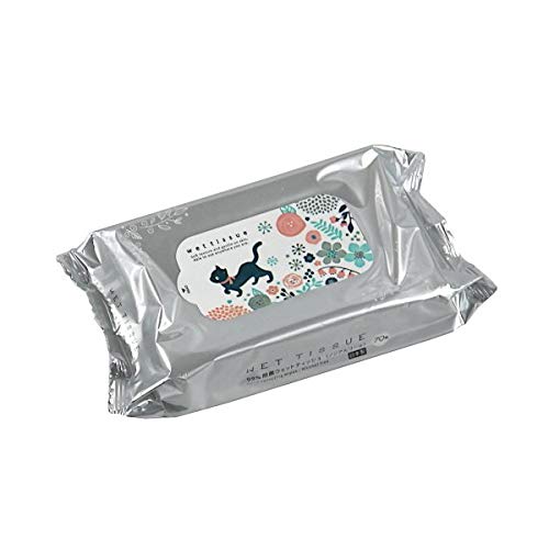 ウェットシート 99%除菌 ノンアルコールタイプ 20×15cm 70枚入