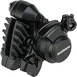 Shimano RS305 Road Disc Brake Caliper, Black with Resin Pads, Flat- Mount, Rear