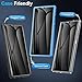 LYWHL 2 Pack for Samsung Galaxy S25 Edge Privacy Screen Protector [Like Original Fingerprint Unlock], Anti-Spy Private S25 Edge Film [Not Glass], Case Friendly, Scratch-Resistant, Sensitive Touch