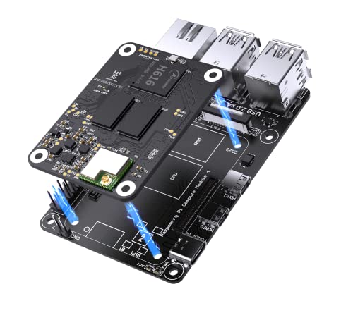 Bigtreetech Cb1 V2.2 + Pi4B Adapter Panel Board Kit, Support With Skr Mini E3 V3.0 Octopus V1.1 Octopus Pro Skr 3 Control Board To Run Klipper Vs Raspberry-Pi 4/3B For Voron 3D Printer #TOP10